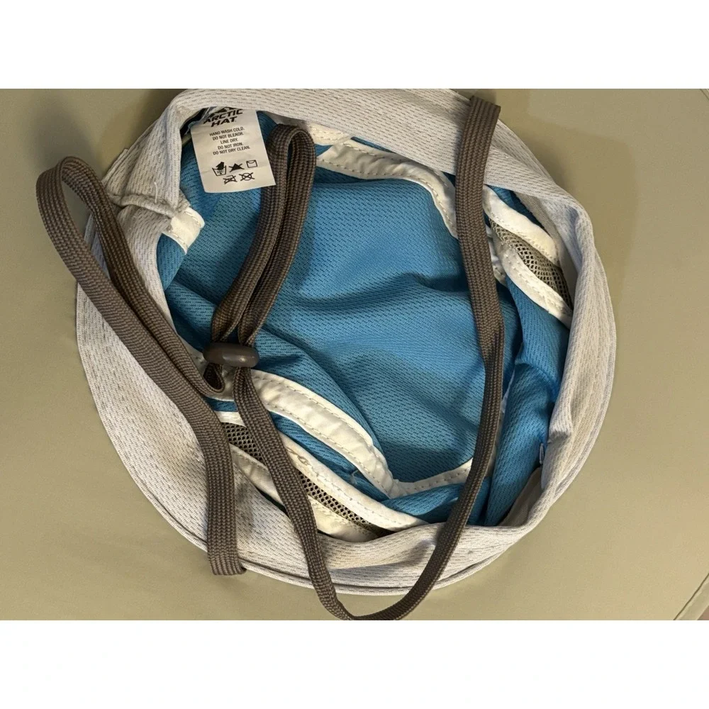 Arctic Bucket Hat 8 Green Safari Chin Strap Fishing‎ Outdoors Explorer Rain Cap